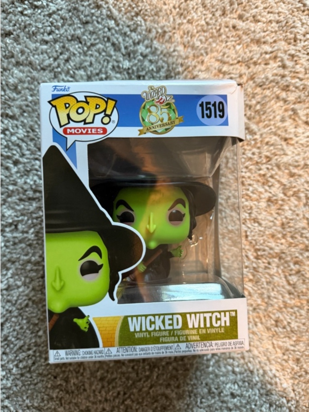 Funko Wicked Witch Pop! Figure - Bright Green & Black